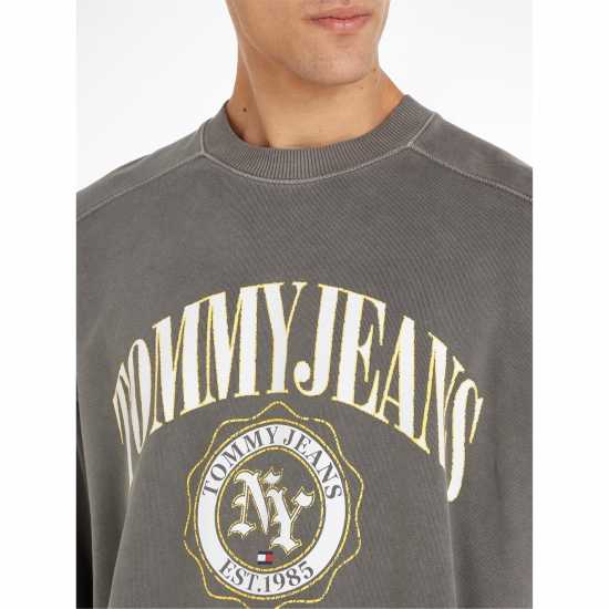 Tommy Jeans Tjm Boxy Luxe Varsity Crew  