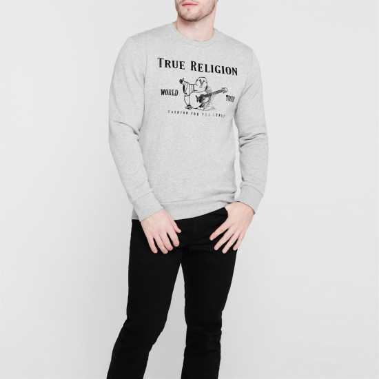 True Religion Buddha Sweatshirt Сиво 