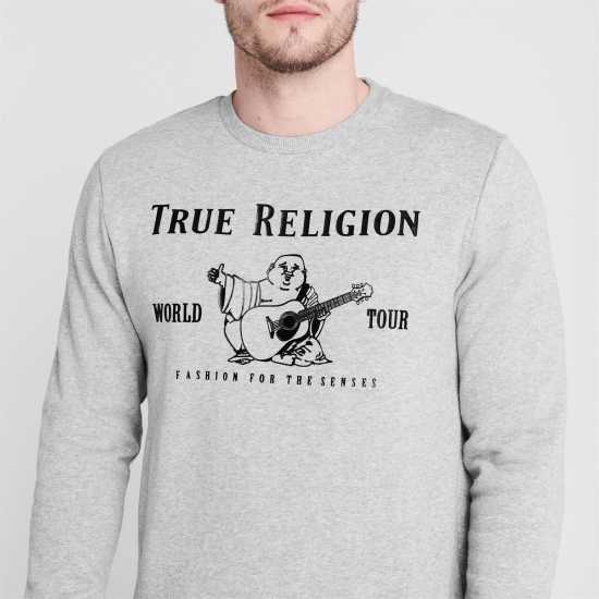 True Religion Buddha Sweatshirt Сиво 