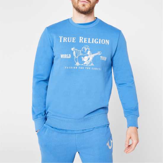 True Religion Buddha Sweatshirt Сапфир 