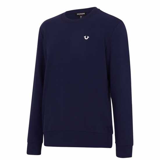 True Religion Horseshoe Sweatshirt Морска синьо 