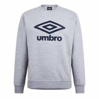 Umbro Sweater Sn99 Сиво/Синьо Мъжко облекло за едри хора