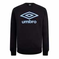 Umbro Sweater Sn99 Черно/Алюр Мъжко облекло за едри хора