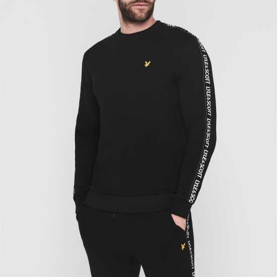 Lyle And Scott Tape Sweat Smu Set Черен Z865 