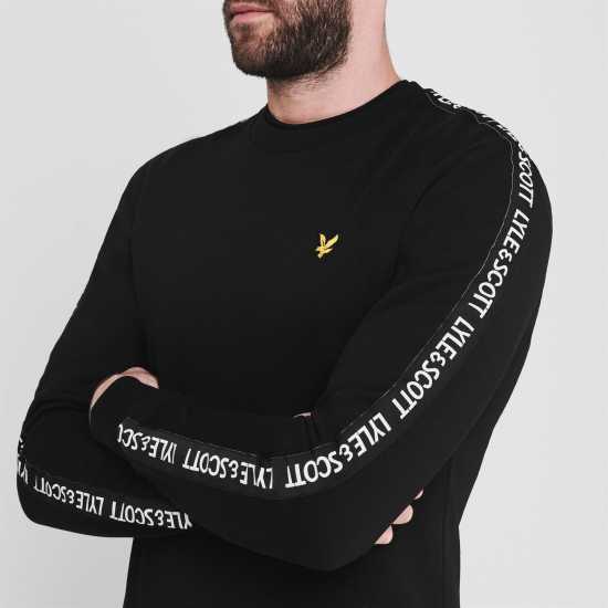 Lyle And Scott Tape Sweat Smu Set Черен Z865 