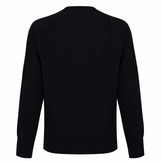 Champion Reverse Weave Logo Sweatshirt Черен KK001 Мъжко облекло за едри хора