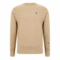 Champion Reverse Weave Logo Sweatshirt Тоуп MS057 Мъжко облекло за едри хора