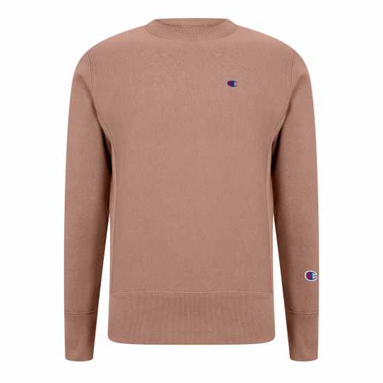 Champion Reverse Weave Logo Sweatshirt Фур MS036 Мъжко облекло за едри хора