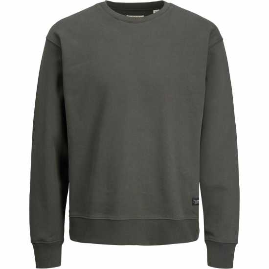 Мъжка Блуза Обло Деколте Jack And Jones Dandy Basic Crew Sweatshirt Mens Торф Мъжки горнища на анцуг