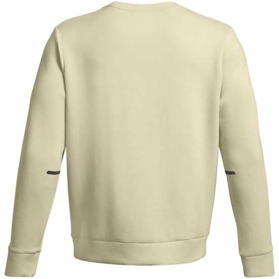 Under Armour Мъжка Блуза Полар Unstoppable Fleece Sweatshirt Mens Силт/Черно Мъжко облекло за едри хора