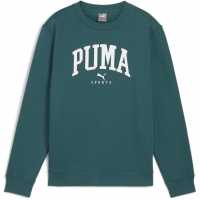 Puma Squad Crew Fl B Sweatshirt Unisex Kids Зелено 