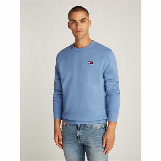 Tommy Jeans Tommy Jeans Tjm Reg Badge Crew Ext Колорадо синьо 