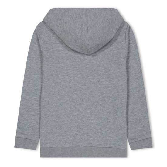 Champion Tonal Hoodie Logo Junior Сиво Детски горнища и пуловери