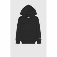 Champion Tonal Hoodie Logo Junior Черно Детски горнища и пуловери