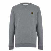 Lyle And Scott Crew Sweat Sn99 Сив марл 