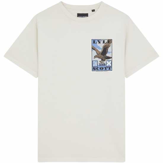 Lyle And Scott Stamp Print T Sn99  Tshirts under 20