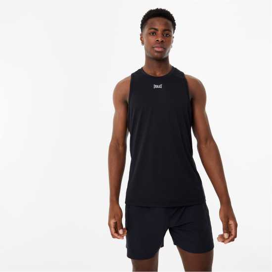 Everlast Training Vest Mens Черно Мъжки ризи