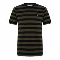 Original Penguin Stri Logo T  Sn99 Гроздови лист Tshirts under 20