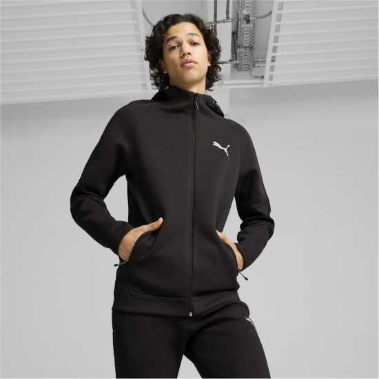 Puma Full-Zip Hoodie Dk Puma Black Мъжки полар