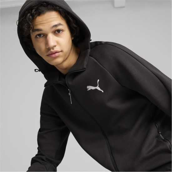 Puma Full-Zip Hoodie Dk Puma Black Мъжки полар