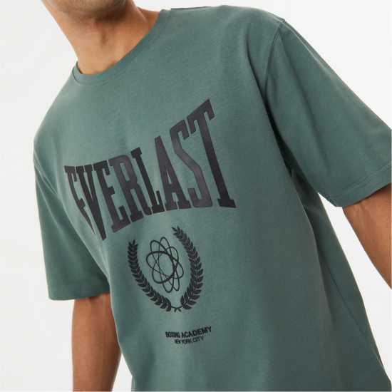 Мъжка Риза Everlast Laurel Wreath Logo T-Shirt Mens Горско зелено Мъжки ризи