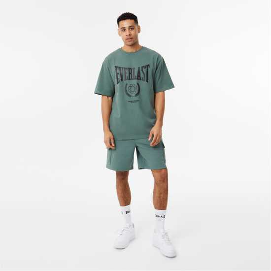 Мъжка Риза Everlast Laurel Wreath Logo T-Shirt Mens Горско зелено Мъжки ризи