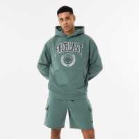 Everlast Laurel Logo Hoodie Mens Горско зелено Мъжки суитчъри и блузи с качулки