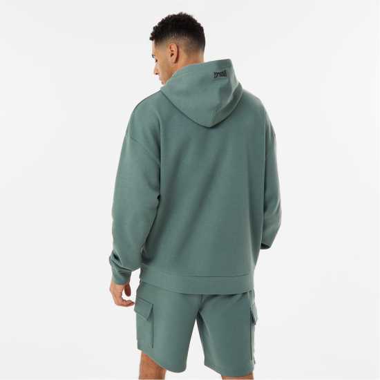 Everlast Laurel Logo Hoodie Mens Горско зелено Мъжки суитчъри и блузи с качулки