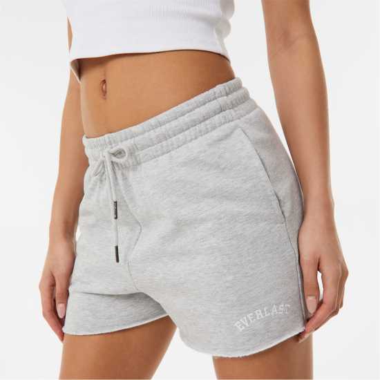 Дамски Шорти Everlast Raw Hem Shorts Womens Сив марл Дамски къси панталони