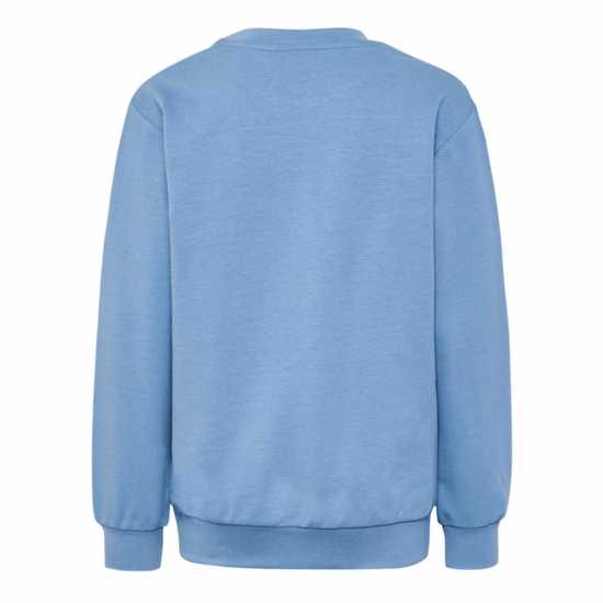 Hummel Dos Sweat Jn43 Coronet Blue Детски горнища и пуловери