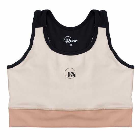 England Netball Block Netball Crop Top  Дамски суичъри и блузи с качулки