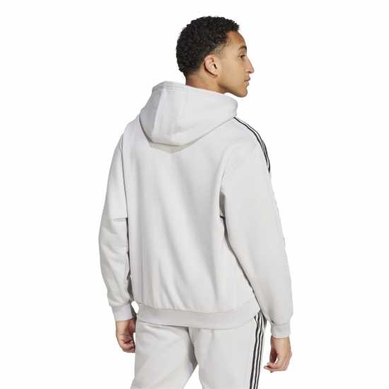 Adidas House Of Tiro Fleece Hoodie Mens Сиво Две/Черно 