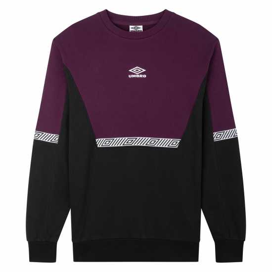 Umbro Style Club Swt Sn42 Черно/пурпурно Мъжки горнища на анцуг