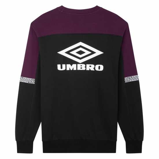 Umbro Style Club Swt Sn42 Черно/пурпурно Мъжки горнища на анцуг