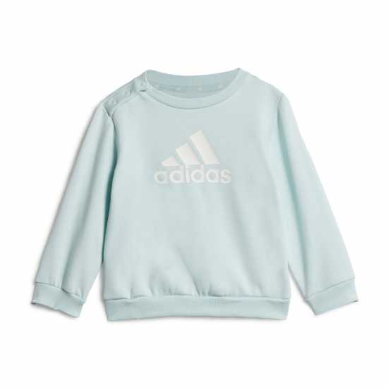 Adidas Infants Bos Jog French Terry Set Мента/Бяло 