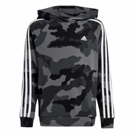 Adidas Junior Camo Hoodie  