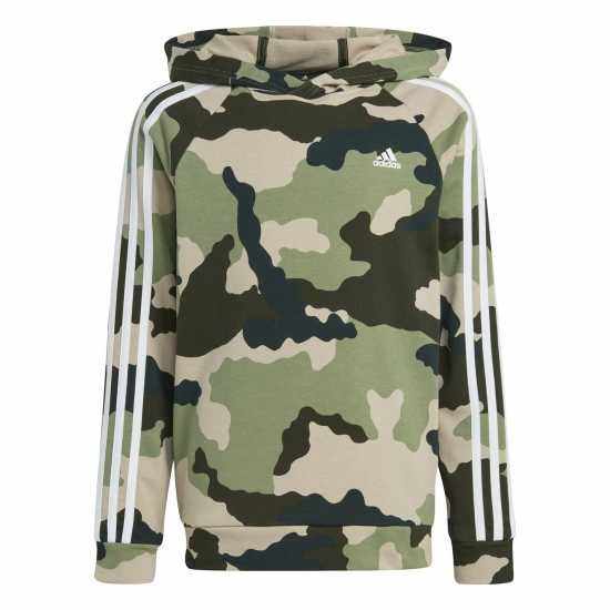 Adidas Junior Camo Hoodie Зелена Камуфлаж 