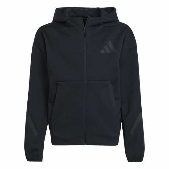 Adidas Z.n.e. Full Zip Hoodie Juniors Черно Детски суитчъри и блузи с качулки