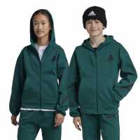 Adidas Z.n.e. Full Zip Hoodie Juniors Зелено Детски суитчъри и блузи с качулки