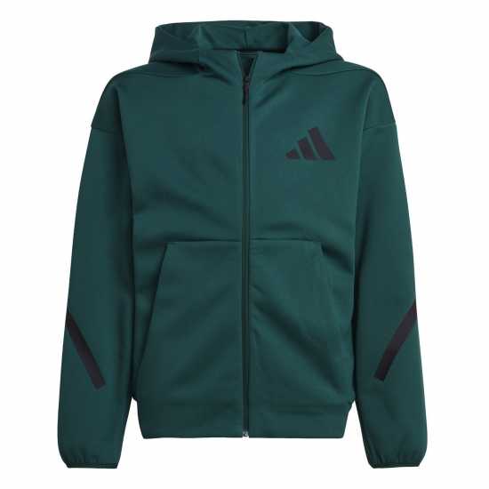 Adidas Z.n.e. Full Zip Hoodie Juniors Зелено Детски суитчъри и блузи с качулки