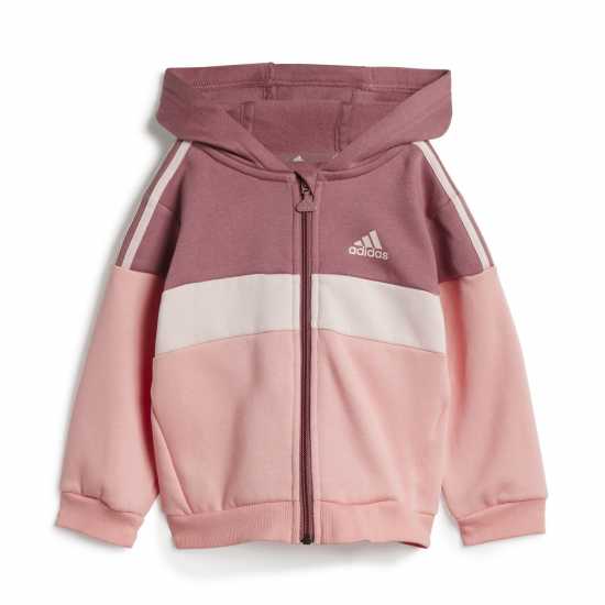 Adidas Екип Невръстни Деца Tiberio 3-Stripes Colorblock Fleece Track Suit Infants  