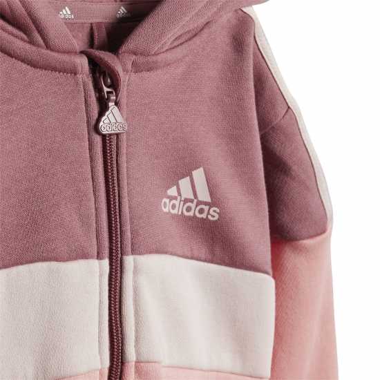 Adidas Екип Невръстни Деца Tiberio 3-Stripes Colorblock Fleece Track Suit Infants  