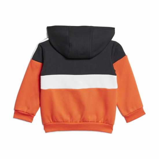 Adidas Екип Невръстни Деца Tiberio 3-Stripes Colorblock Fleece Track Suit Infants  Детски спортни екипи