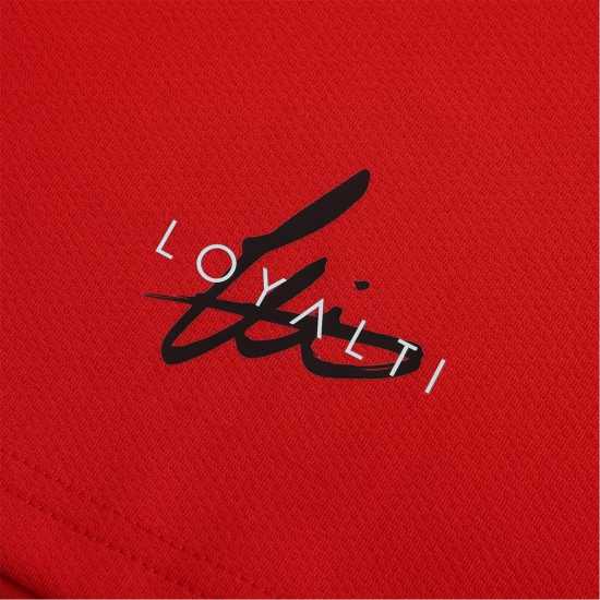 Loyalti Basketball Block Logo Vest Червен/Черен Мъжко облекло за едри хора