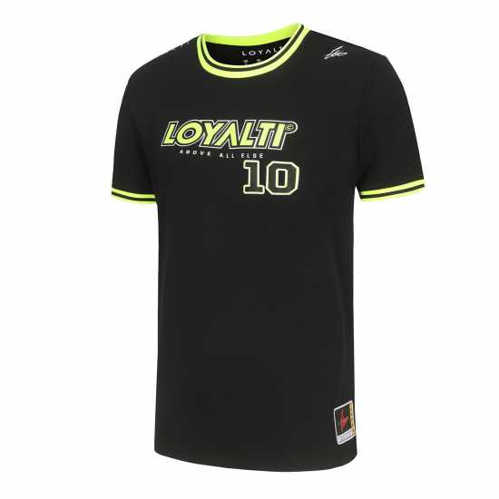 Loyalti Basketball T-Shirt Черно/Зелено Мъжко облекло за едри хора