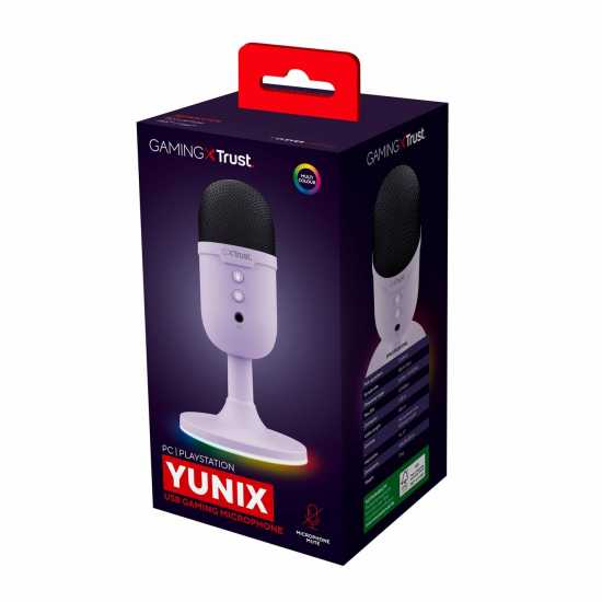 Trust Gxt 234 Yunix Microphone - Purple  Стрийминг