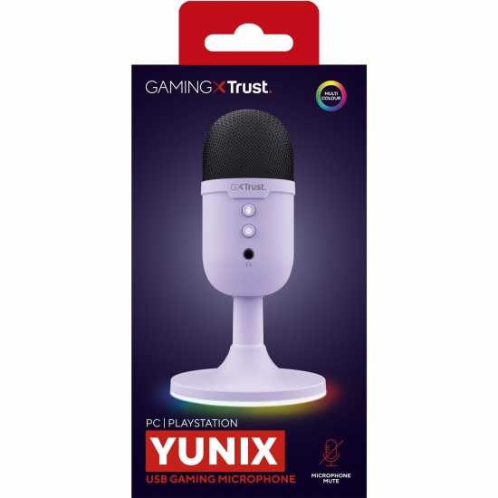 Trust Gxt 234 Yunix Microphone - Purple  Стрийминг