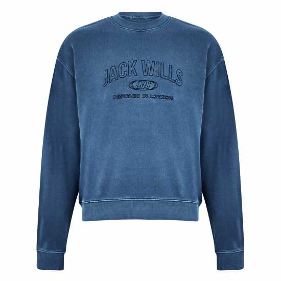 Jack Wills Dystopia Stch Crw Sn44  