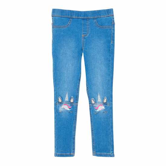 Be You Girls Unicorn Sweatshirt And Jegging Set  Детски горнища и пуловери