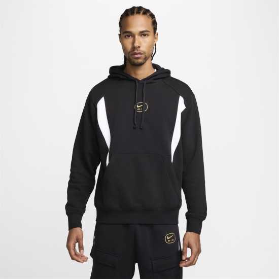 Nike Nsw Sw Air Po Hoody Flc Bb Черно/Бяло 